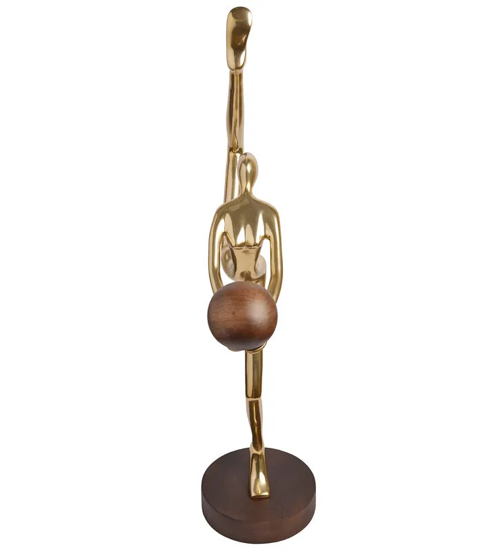 Sphere and spin sculpture
