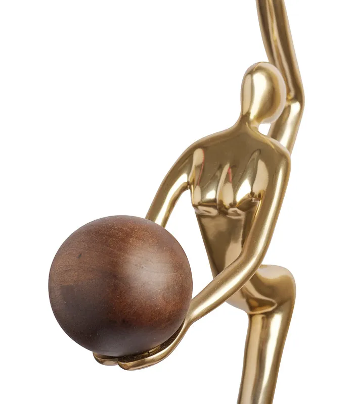 Sphere and spin sculpture