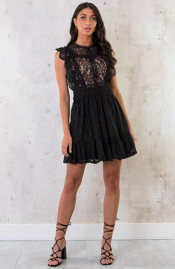 Strik Heels Zwart