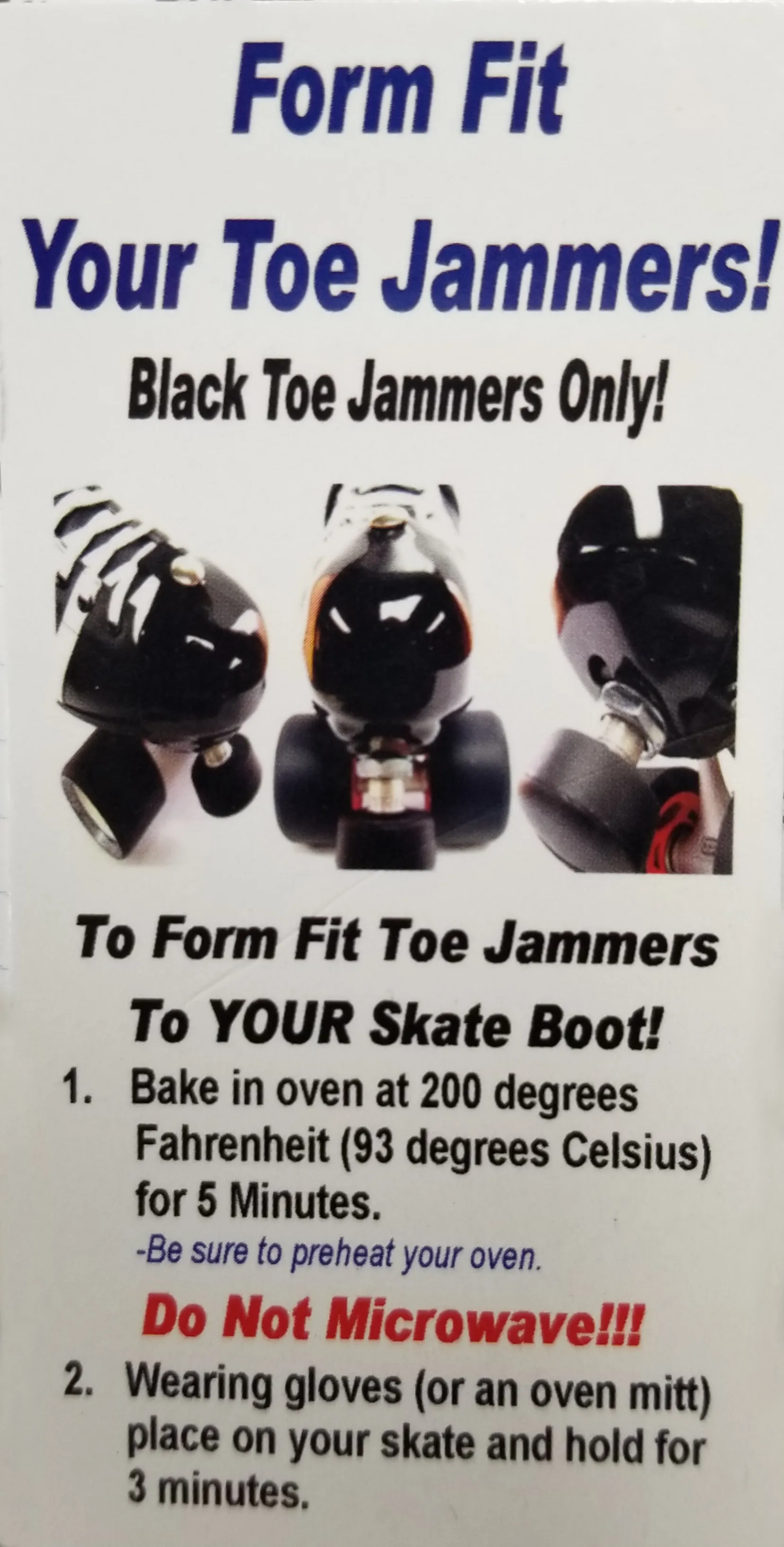 Sure-Grip Toe Jammers