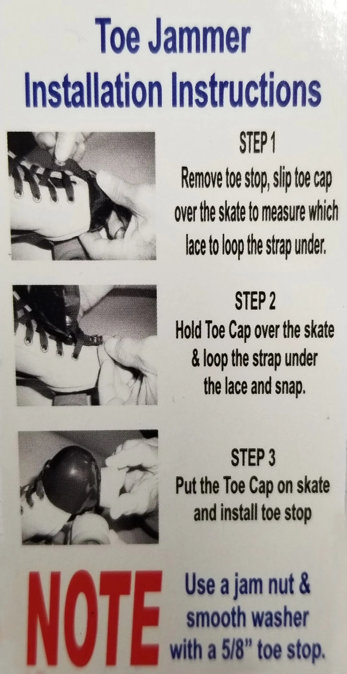 Sure-Grip Toe Jammers