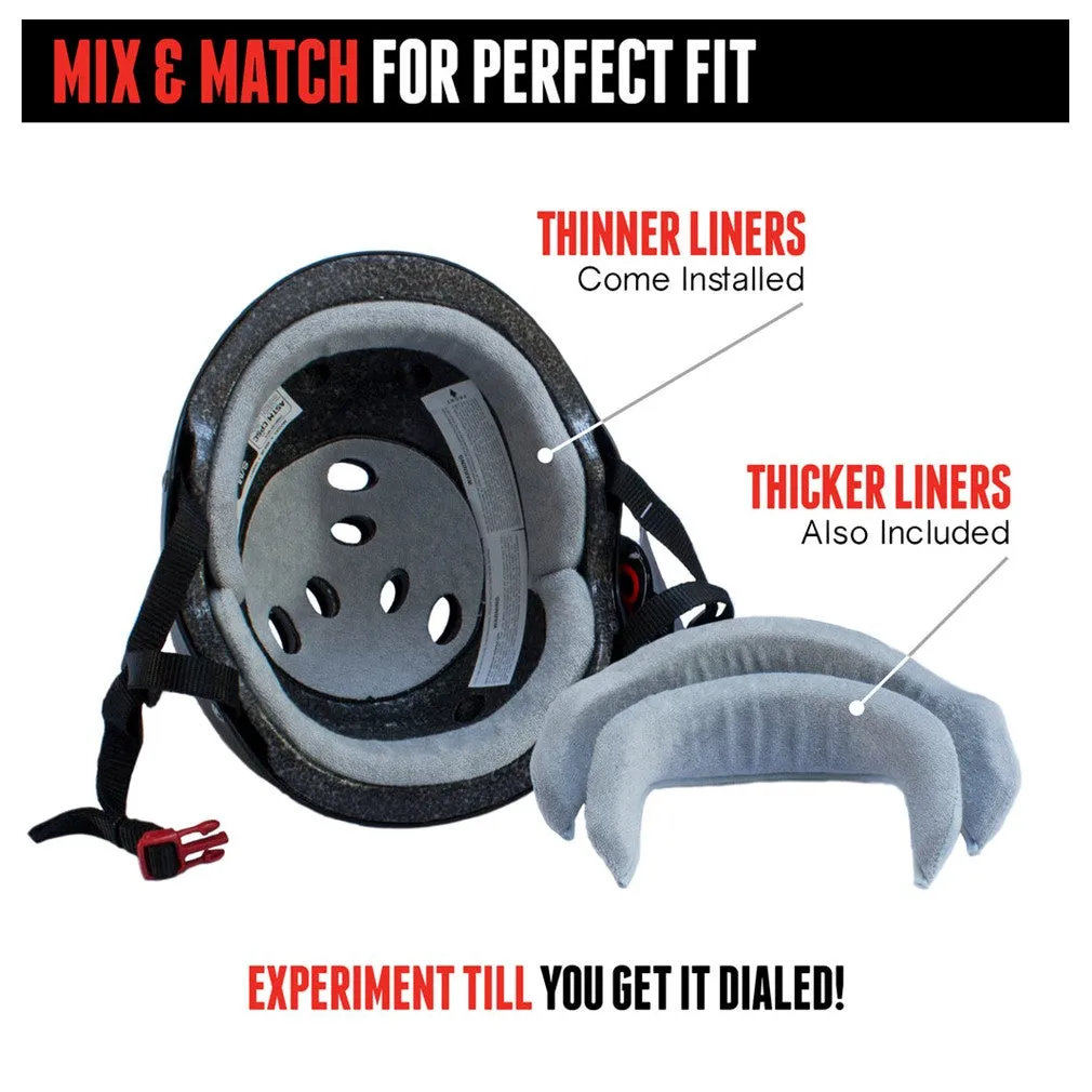 Triple 8 Shaved Ice Helmet - Certified