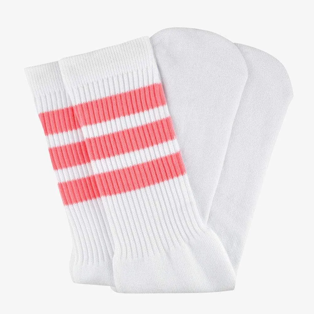 Triple Stripes Knee High Skater Tube Socks