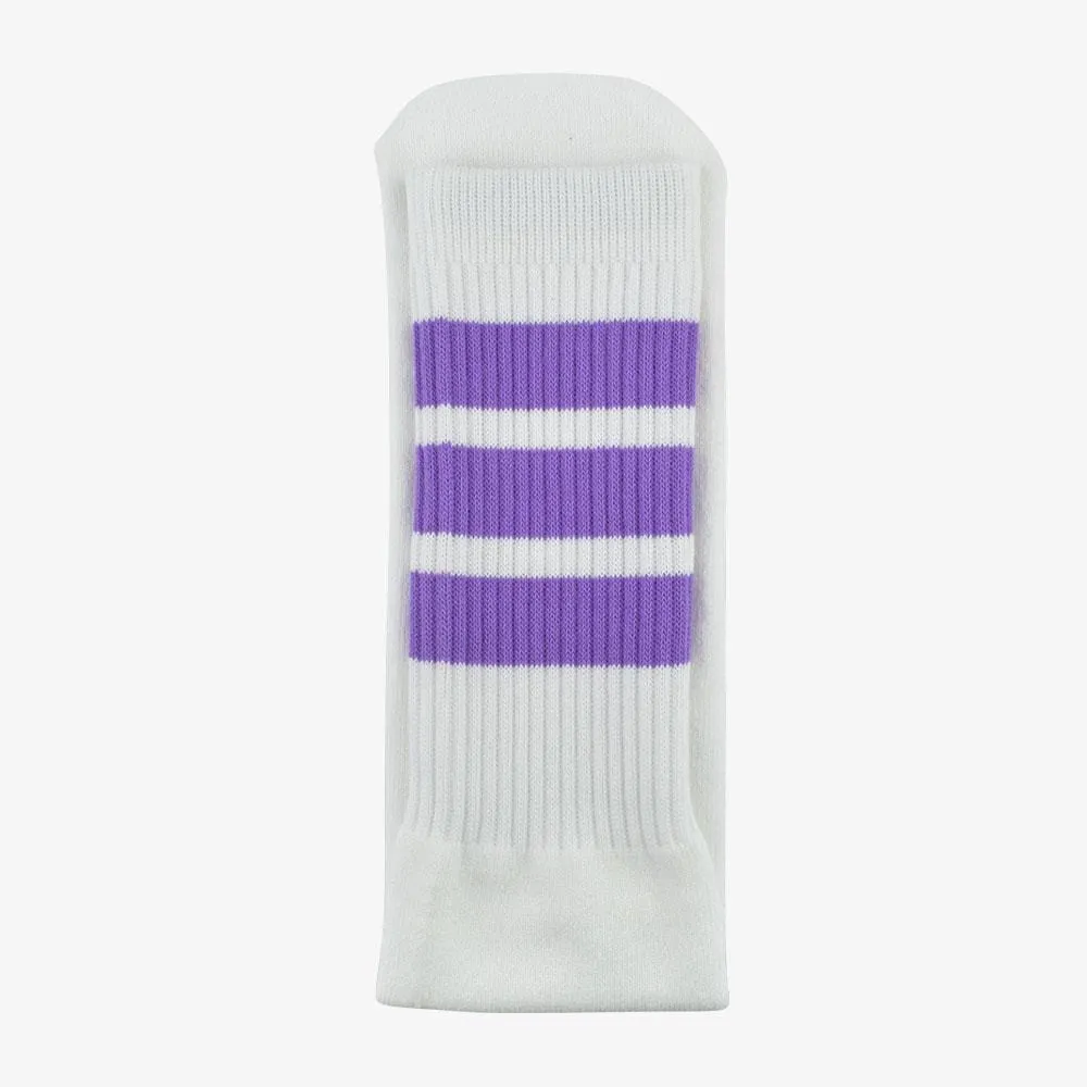 Triple Stripes Knee High Skater Tube Socks