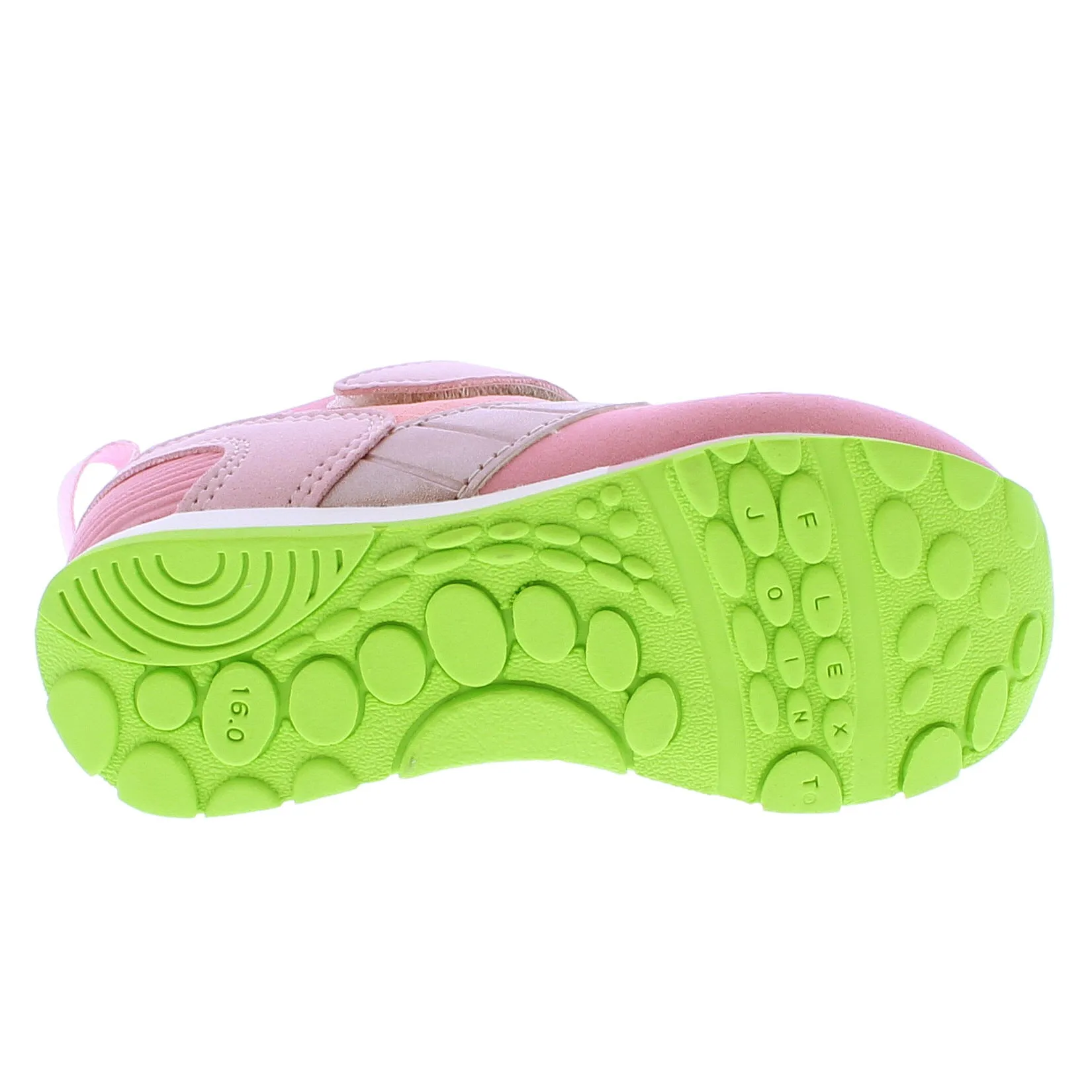 Tsukihoshi Child (Sizes 7 to 13) Racer Sneaker - Pink/Apple