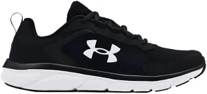 Under Armour Assert 9 Wide Jet Gray/White Size 7Y Boys' New