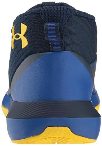Under Armour Boys' Grade School Launch Basketball Shoe, Academy (402)/Royal, 6.5
