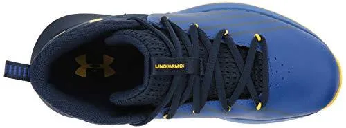 Under Armour Boys' Grade School Launch Basketball Shoe, Academy (402)/Royal, 6.5