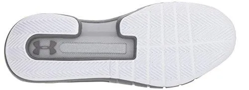 Under Armour Men's Drive 5 Low Basketball Shoe, Graphite (101)/White, 15
