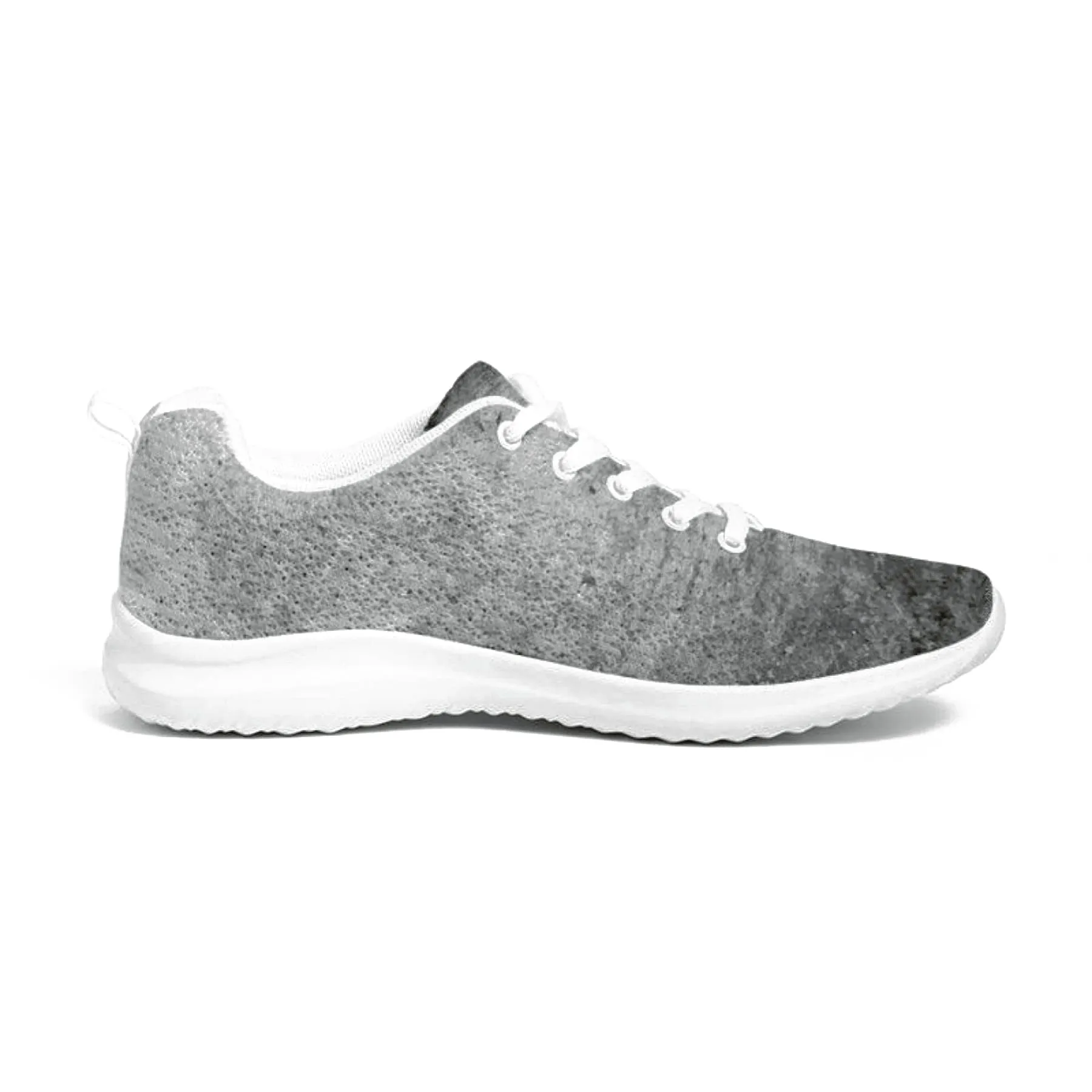 Uniquely You Womens Sneakers - Grey Tie-Dye Style Canvas Sports Shoes / Running by inQue.Style