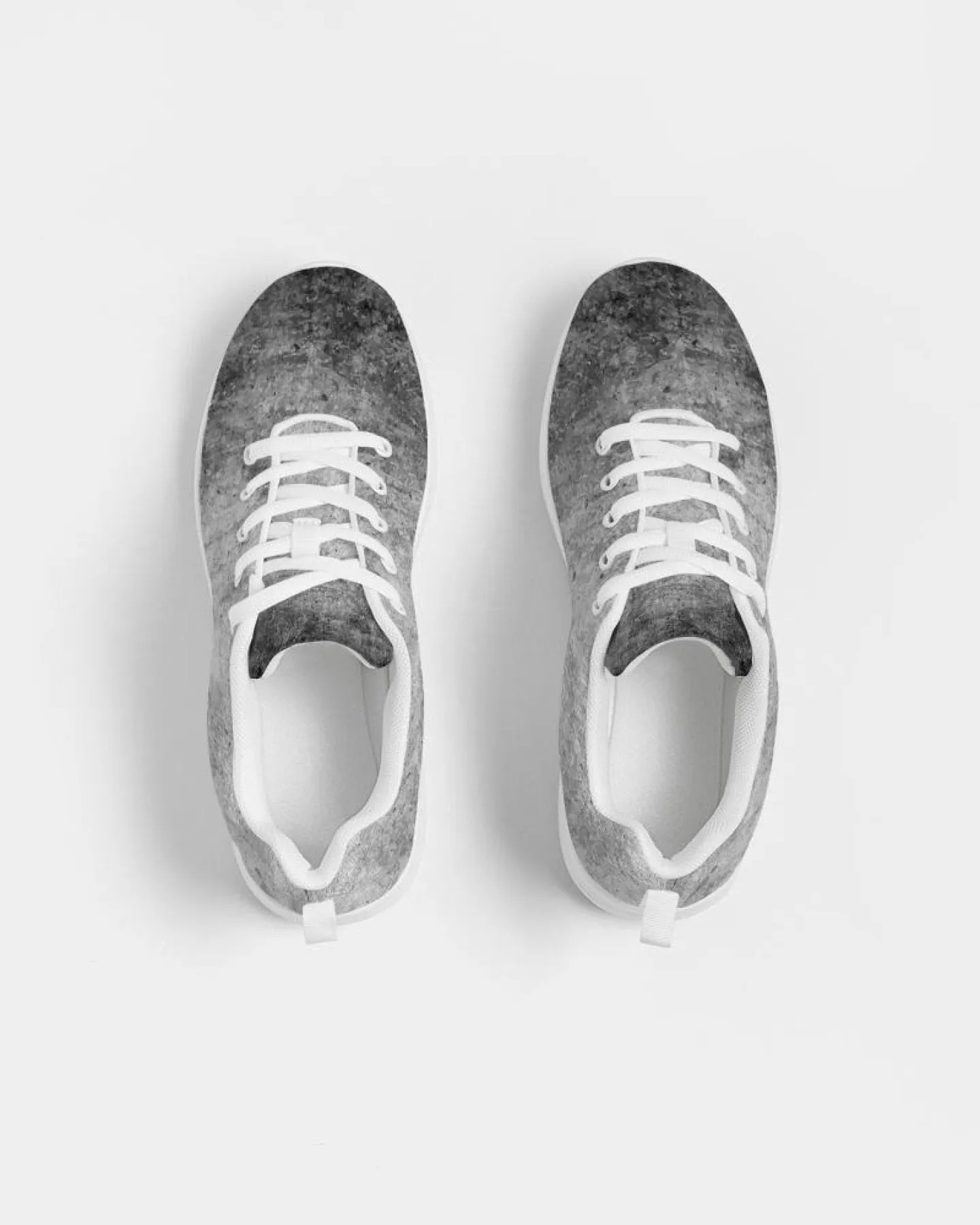 Uniquely You Womens Sneakers - Grey Tie-Dye Style Canvas Sports Shoes / Running by inQue.Style