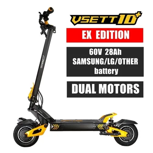 Vsett 10  10 Inch Off-road Electric Scooter Vsett10  Upgraded Zero 10x