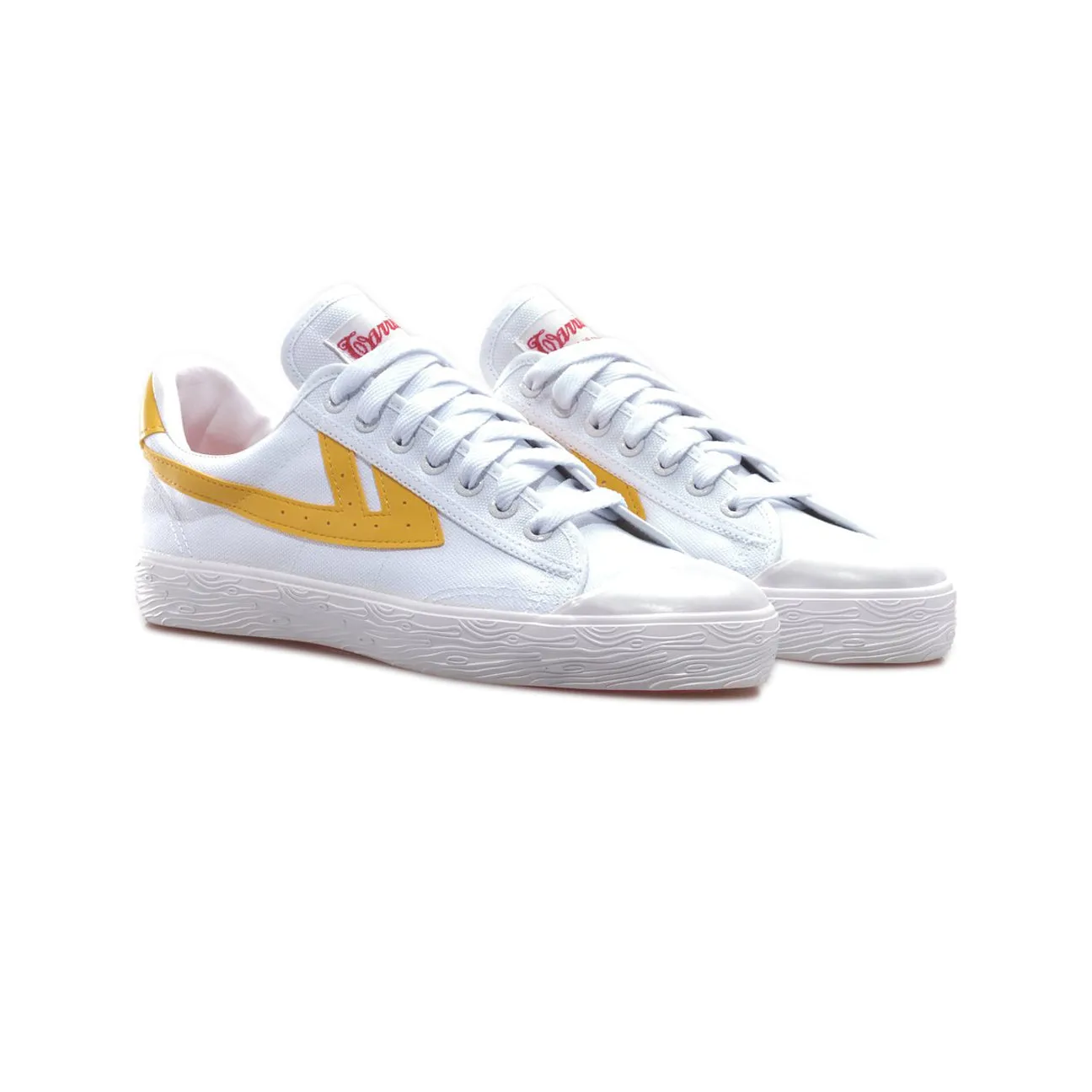 WARRIOR SHOES WB-1 // WHITE YELLOW