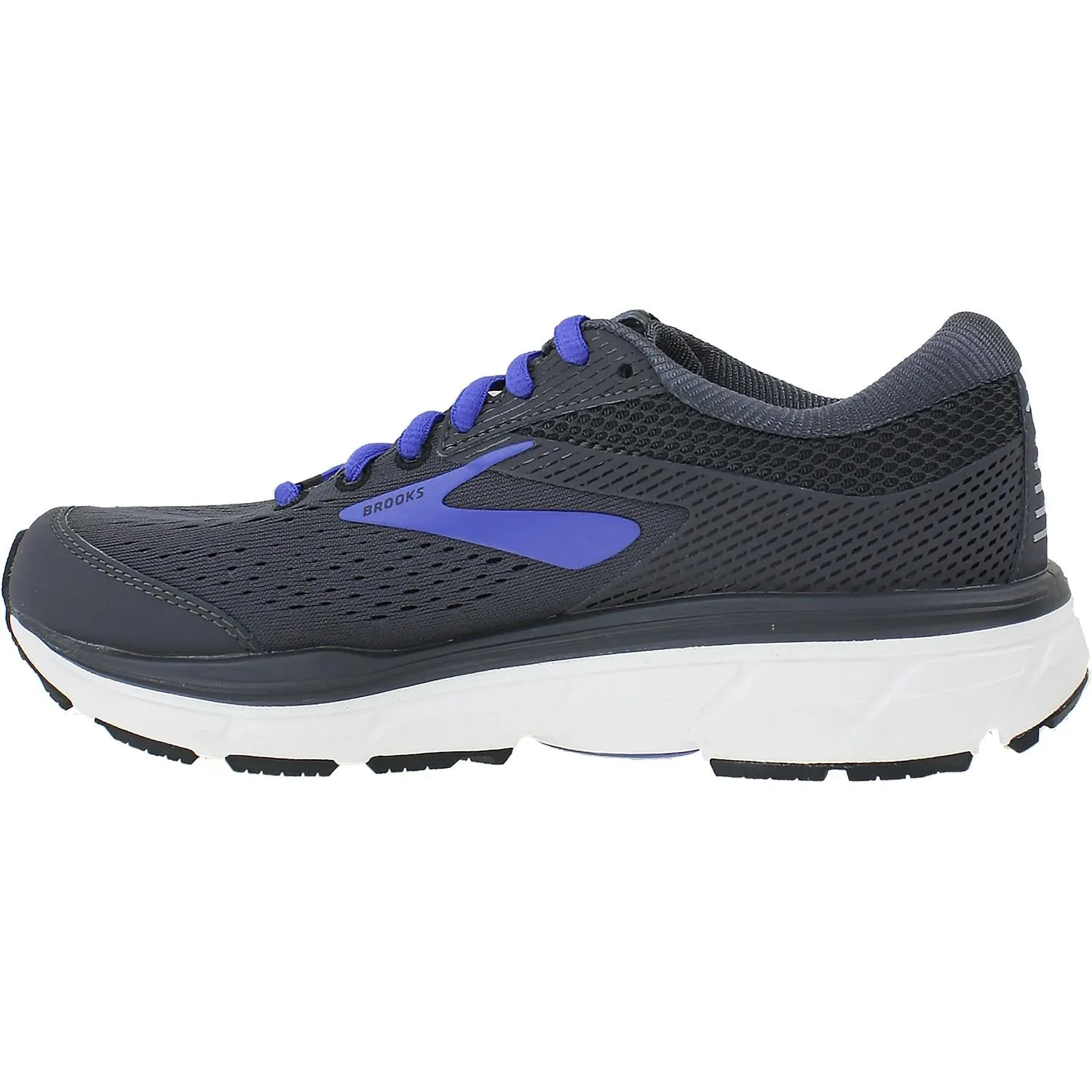 Women's Brooks Dyad 10 Black/Ebony/Blue Mesh