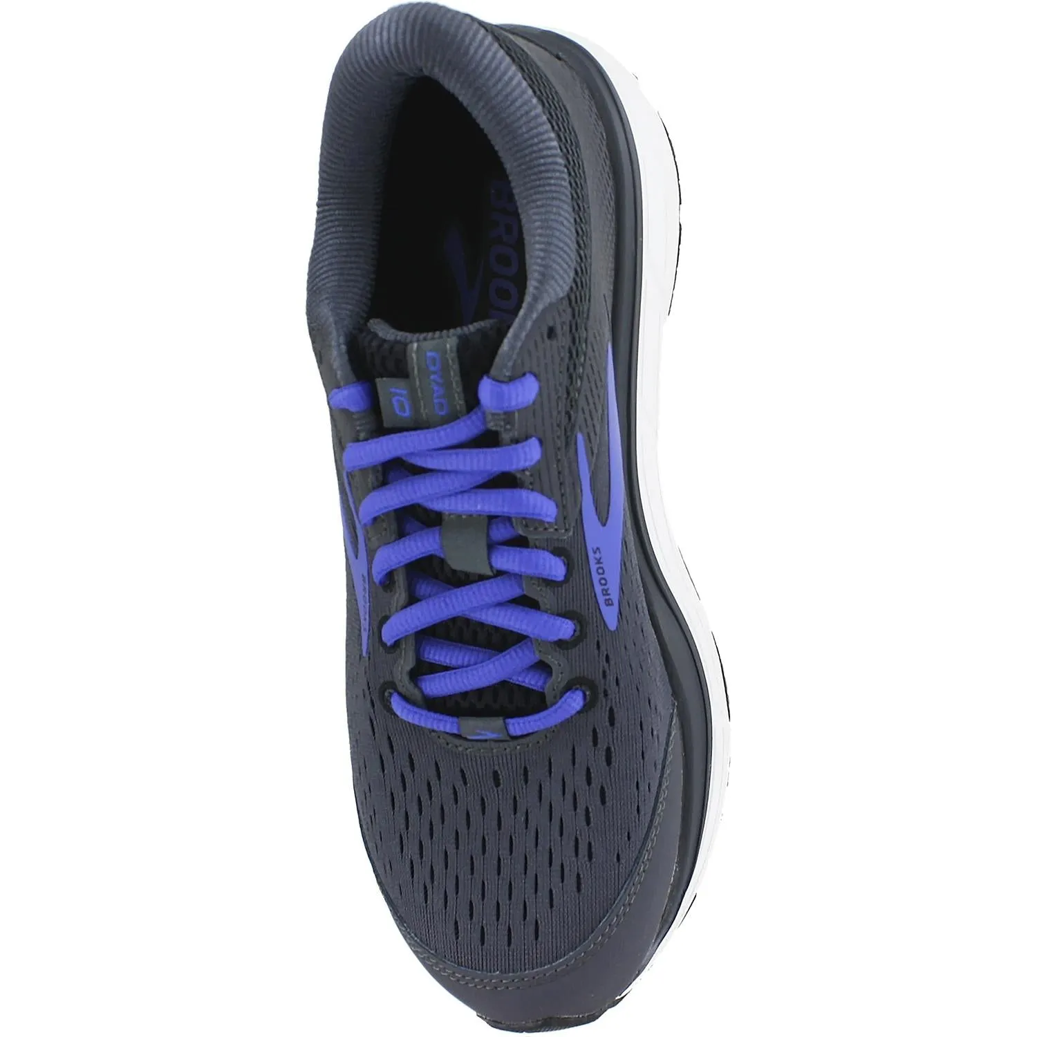 Women's Brooks Dyad 10 Black/Ebony/Blue Mesh