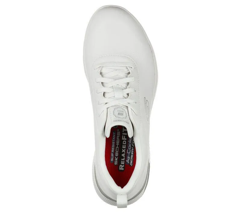Women's Relaxed Fit Skechers 108010EC Marsing Gmina Work Shoes