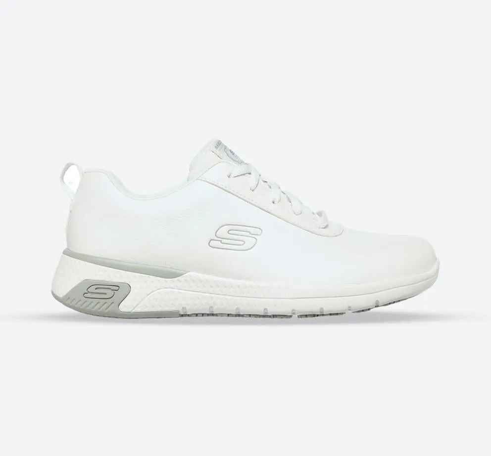 Women's Relaxed Fit Skechers 108010EC Marsing Gmina Work Shoes