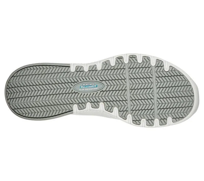 Women's Relaxed Fit Skechers 108010EC Marsing Gmina Work Shoes